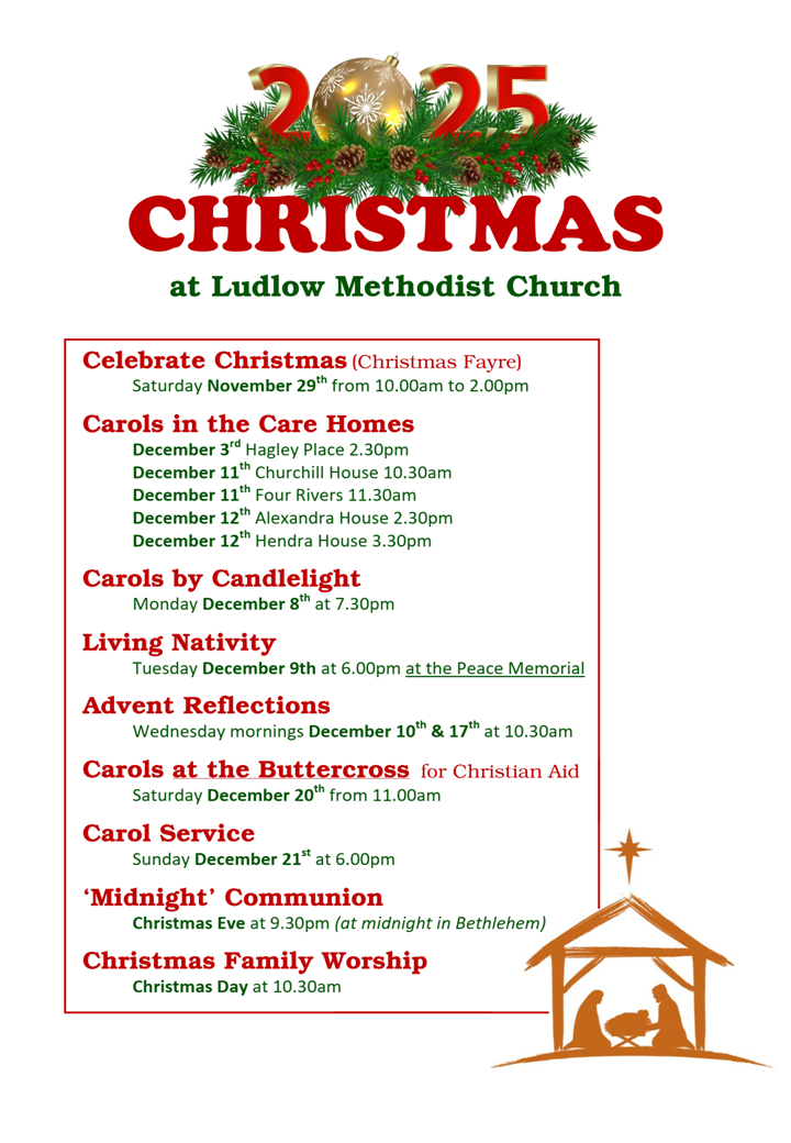 Christmas activities 2025